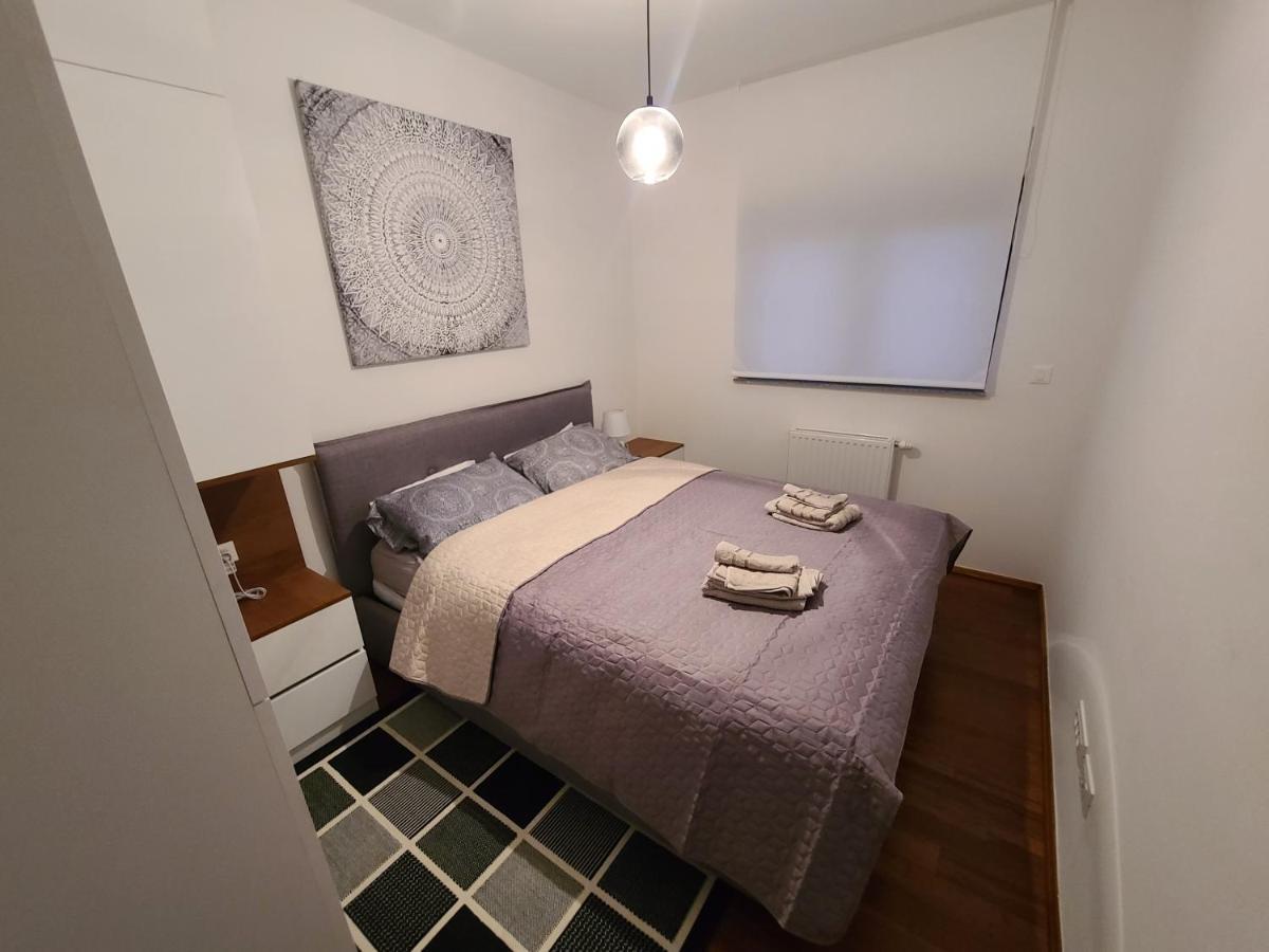 Modern 4-Star Luxury Apt - Wfh Ready, Free Parking Zagreb Bagian luar foto