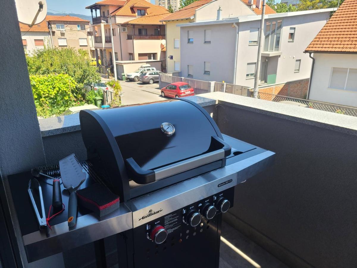 Modern 4-Star Luxury Apt - Wfh Ready, Free Parking Zagreb Bagian luar foto